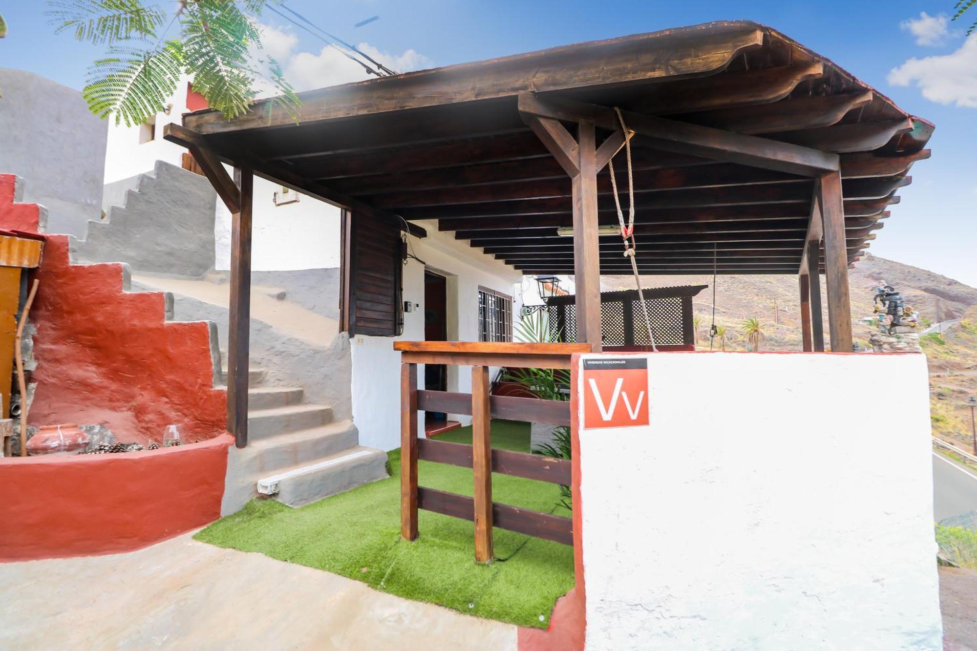 El Risco Double Bed Apart 2-Br Esterno foto